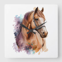 HERMOSO CABALLO DE COLOR DE AGUA DE CHESTNUT