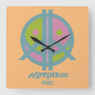 Reloj Cuadrado Hippie Happiness ICON HIppie Happy by Masanser