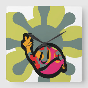 Reloj Cuadrado HIPPIE ICON complex BY MASANSER