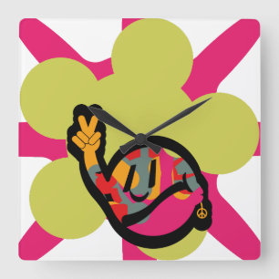 Reloj Cuadrado HIPPIE ICON complex BY MASANSER