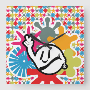 Reloj Cuadrado HIPPIE ICON lines ver 2023 BY MASANSER