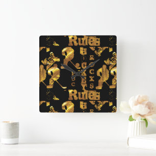 Reloj Cuadrado Hockey