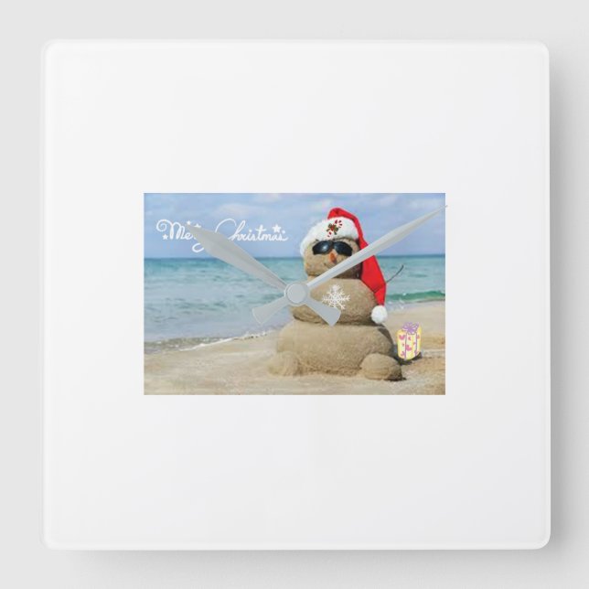 RELOJ CUADRADO HOLY JOLLY (Anverso)