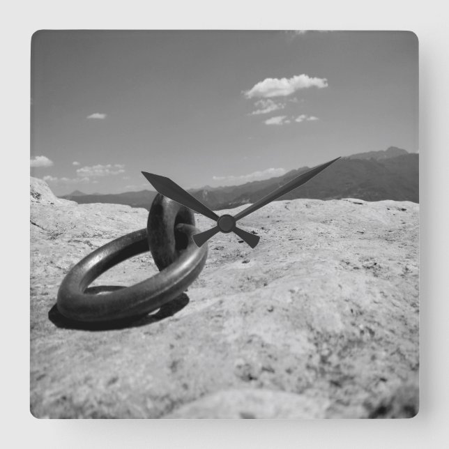 Reloj Cuadrado Hook en el cielo (Anverso)