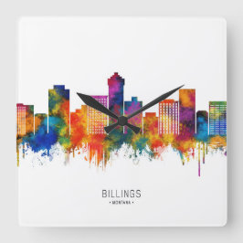 Reloj Cuadrado Horizonte de Billings