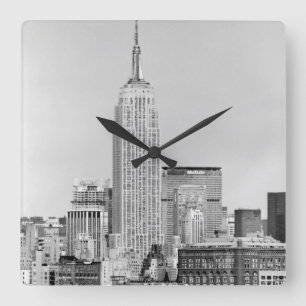Reloj Cuadrado Horizonte IV de NYC