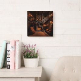 Reloj Cuadrado Horizontes embrujados