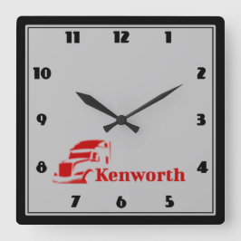 Reloj Cuadrado Horloge Kenworth