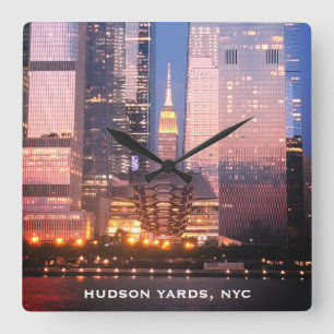 Reloj Cuadrado Hudson Yards (Buque) Empire State Building, NYC