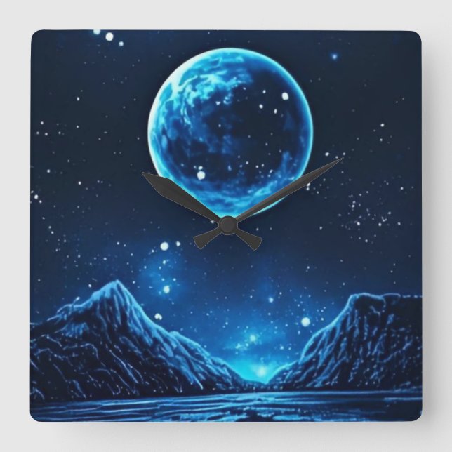 Reloj Cuadrado HüLLEN (Anverso)