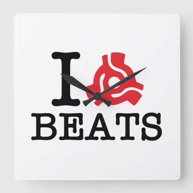 Reloj Cuadrado I 45 pulsaciones de adaptador (Anverso)