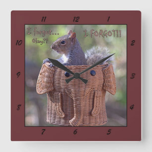 Reloj Cuadrado I forgot … Okay? … I FORGOT!!