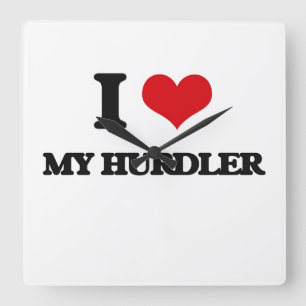 Reloj Cuadrado I Love My Hurdler