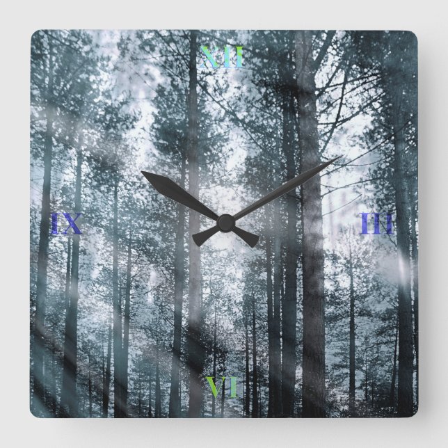 Reloj Cuadrado I Talk to the Trees... (Anverso)