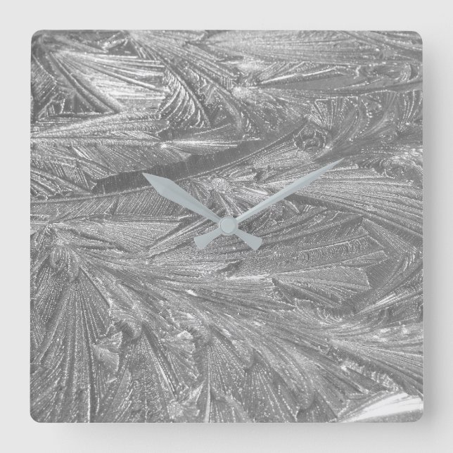 Reloj Cuadrado Ice Design on Wall Clock (Anverso)