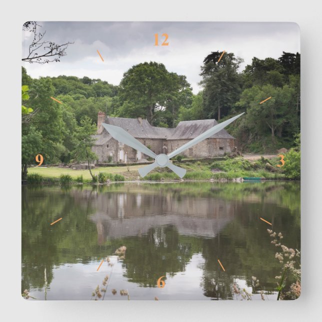 Reloj Cuadrado Idyllique Mayenne (Anverso)