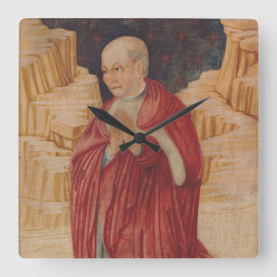 Reloj Cuadrado Iglesia de San Juan Cassiano