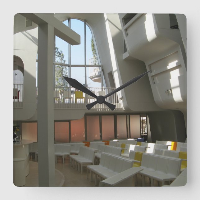 Reloj Cuadrado Iglesia protestante de Harajuku, Tokio, Japón (Anverso)