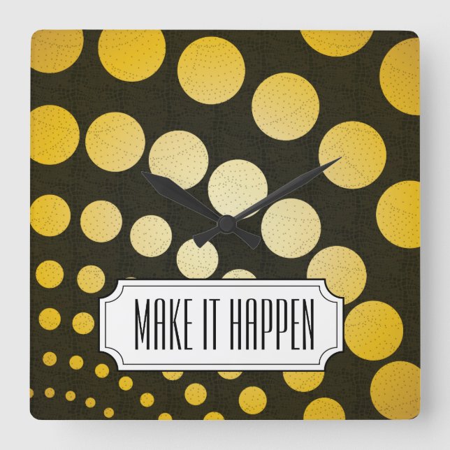 Reloj Cuadrado Illumination (Anverso)