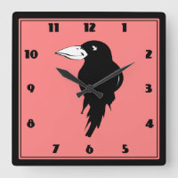 Ilustracion de pájaro de Black Raven