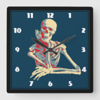 Ilustracion Guay Retro Skeleton