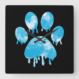 Reloj Cuadrado Imprimir trazo