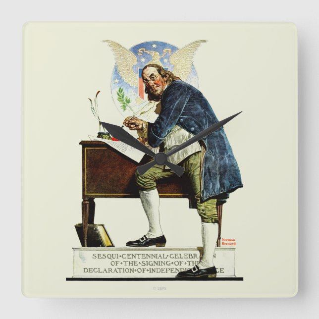 Reloj Cuadrado Independencia (Anverso)