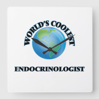 RELOJ CUADRADO INDOCRINOLOGISTA MÁS COLOR DEL MUNDO
