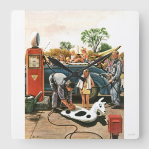 Reloj Cuadrado Inflación del juguete de la playa