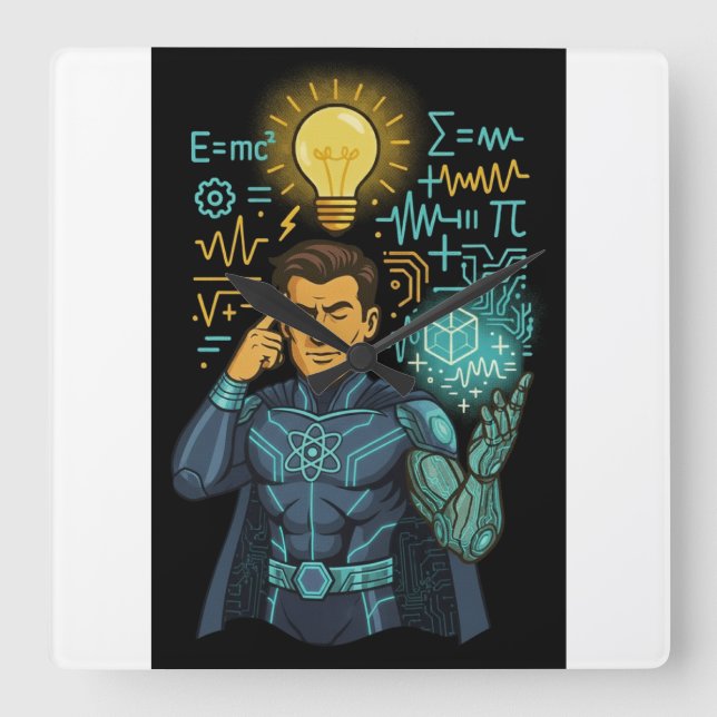 Reloj Cuadrado Intellect Unleashed: The Mind Master Collection (Anverso)