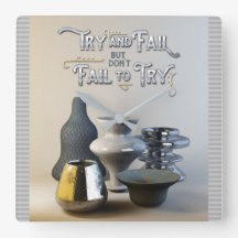 Intenta fallar pero no dejes de probar la cerámica