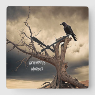 Reloj Cuadrado Intento de asesinato