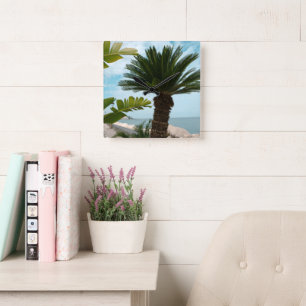 Reloj Cuadrado Ischia Ponte Frente al Océano Palma Serenidad 1