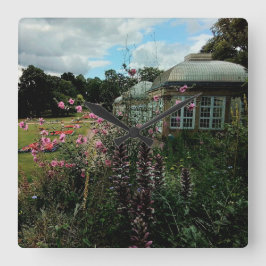 Reloj Cuadrado Jardín botánico