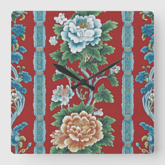 Reloj Cuadrado Jardín dinástico