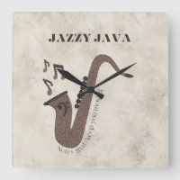 Jazzy Java-Grãos de Café-Saxofone-