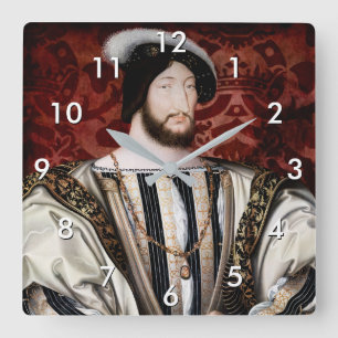 Reloj Cuadrado Jean Clouet - Francois I, Rey de Francia