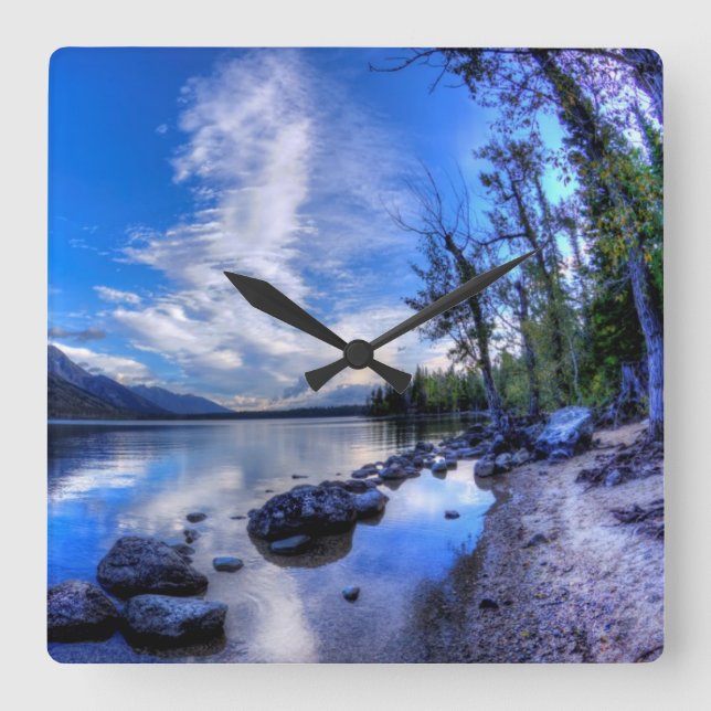 Reloj Cuadrado Jenny in Morning (Anverso)