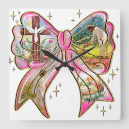 Reloj Cuadrado Jesucristo Pascua Jesús Hombres y mujeres cristian