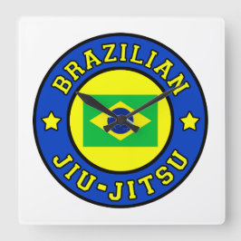 Reloj Cuadrado Jiu Jitsu