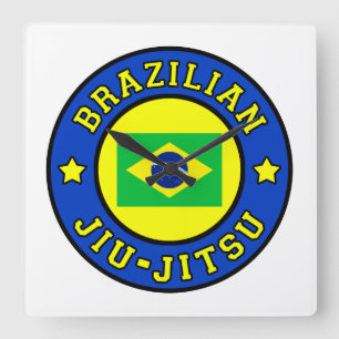 Reloj Cuadrado Jiu Jitsu