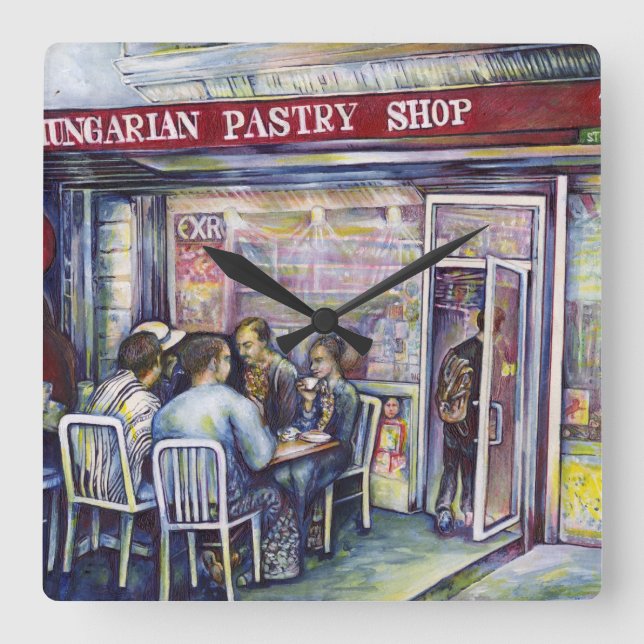 Reloj Cuadrado Jocund (Anverso)