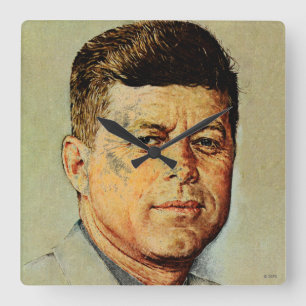Reloj Cuadrado John F. Kennedy IN MEMORIAM