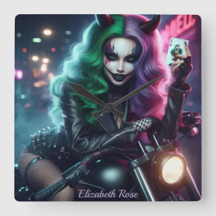 Reloj Cuadrado Joker's Wild