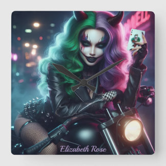 Reloj Cuadrado Joker's Wild