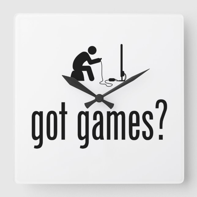 Reloj Cuadrado Juego (Anverso)