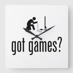 Reloj Cuadrado Juego