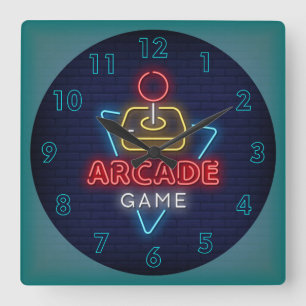 Reloj Cuadrado Juego de arcada clásico muy divertido con Joystic