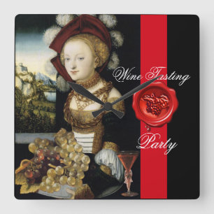 RELOJ CUADRADO JUNTA DE CERRADURA DE VINEYARD ANTIGUA DE VINEYARD