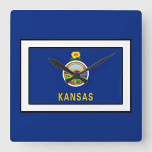 Reloj Cuadrado Kansas